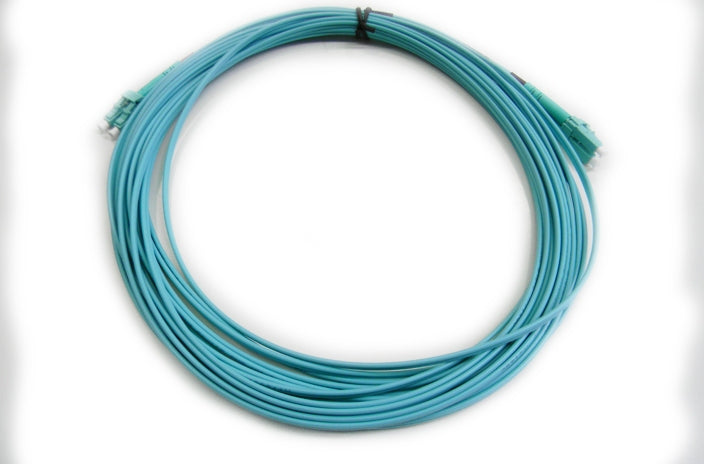Datcom Realm LC/LC OM3 MM 2mm fiber patch cord x 56ft