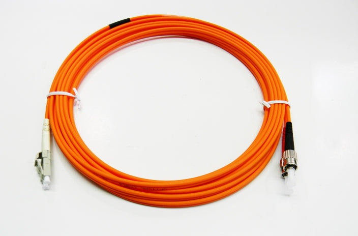 Datcom Realm LC/ST OM2 MM 3mm fiber patch cord x 10ft