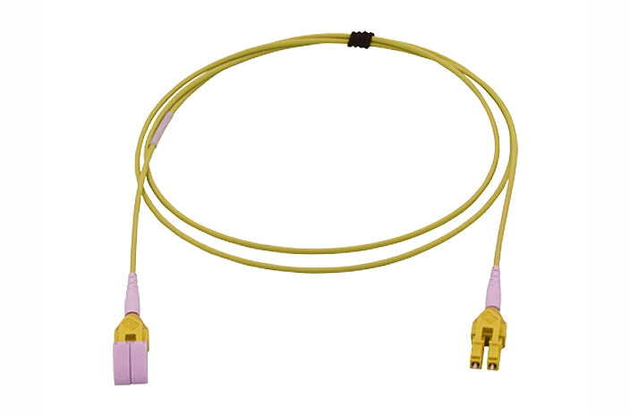 Datcom Realm LC/LC OS2 SM reversible fiber patch cord x 1m