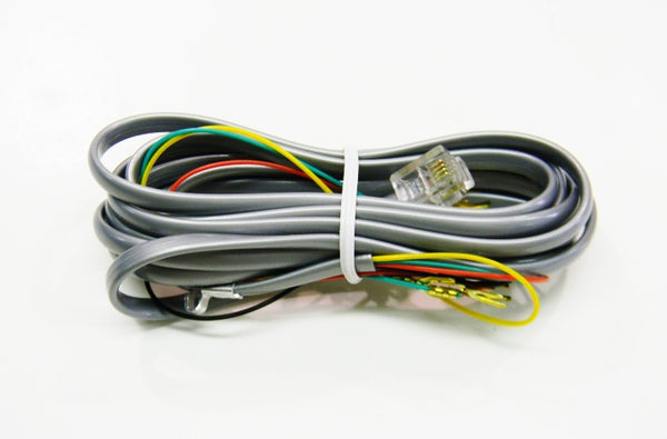 Datcom Realm RJ11 to 4 spade lugs line cord assembly x 7 ft