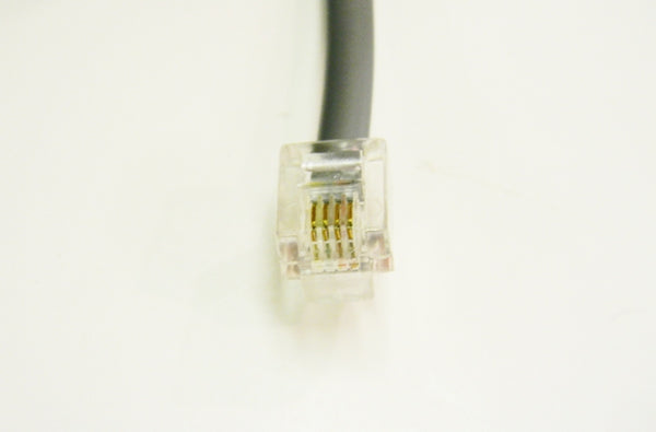 Datcom Realm RJ11 to 4 spade lugs line cord assembly x 7 ft