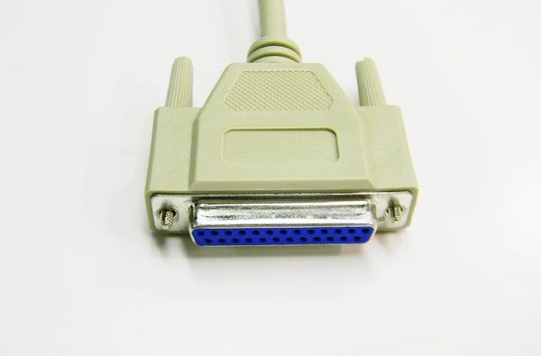 Datcom Realm DB25 m/f cable assembly x 25 feet