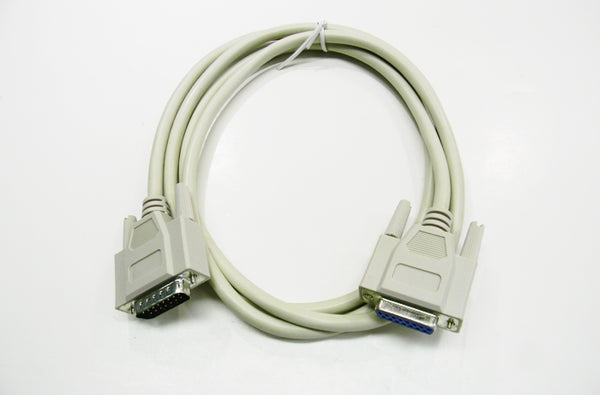 Datcom Realm DB15 m/f cable assembly x 15 feet