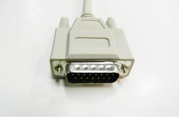 Datcom Realm DB15 m/f cable assembly x 15 feet