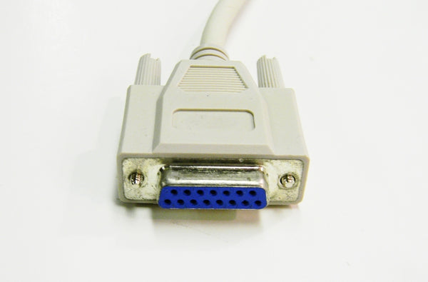 Datcom Realm DB15 m/f cable assembly x 15 feet