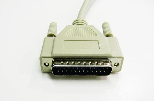 Datcom Realm DB25 to 36 pin Centronics m/m cable assembly x 10 ft