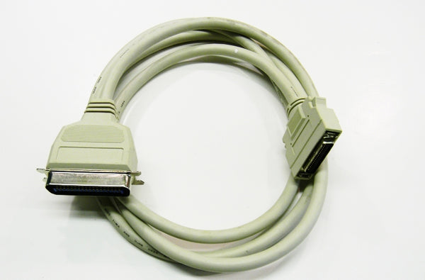 SCSI-1 Centronics 36M/SCSI-2 HD 36M Centronics cable x 6 feet.