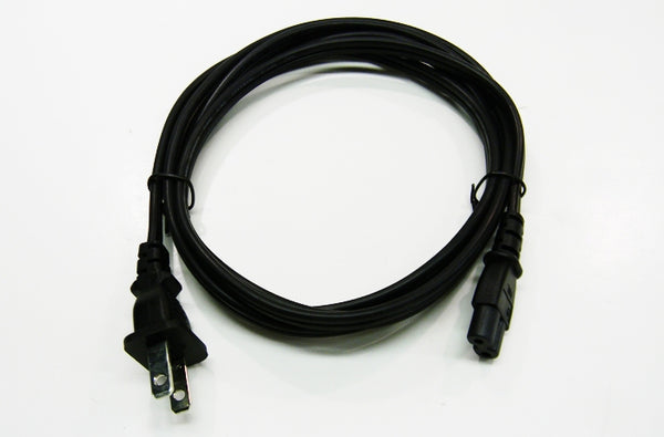 Datcom Realm NEMA 1-15P to IEC60320 C7 power cord x 6 feet