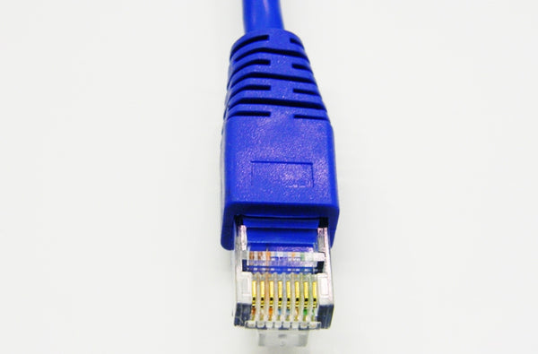 Datcom Realm Ethernet Cat5e blue patch cable x 10 feet