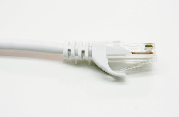 Datcom Realm Ethernet Cat5e white patch cable x 10 feet