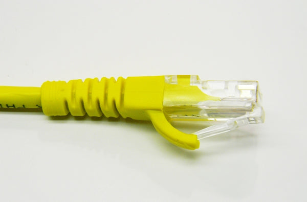Datcom Realm Ethernet Cat5e yellow patch cable x 20 feet