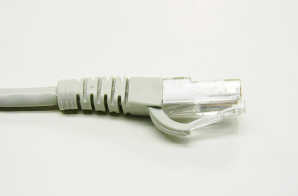 Datcom Realm Ethernet Cat5e grey patch cable x 1 foot