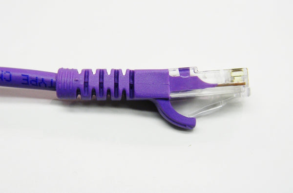 Datcom Realm Ethernet Cat5e purple patch cable x 5 feet