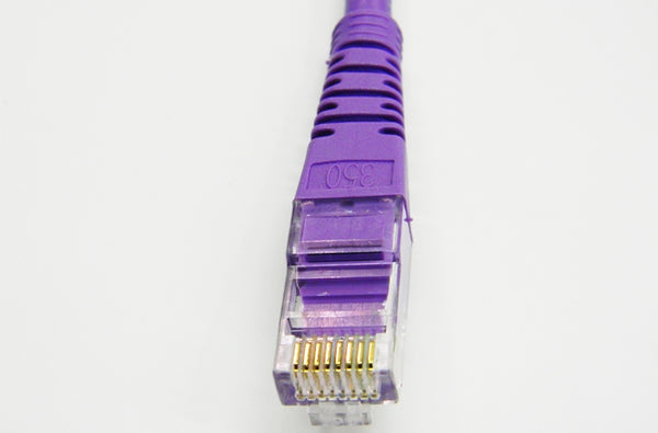 Datcom Realm Ethernet Cat5e purple patch cable x 3 feet