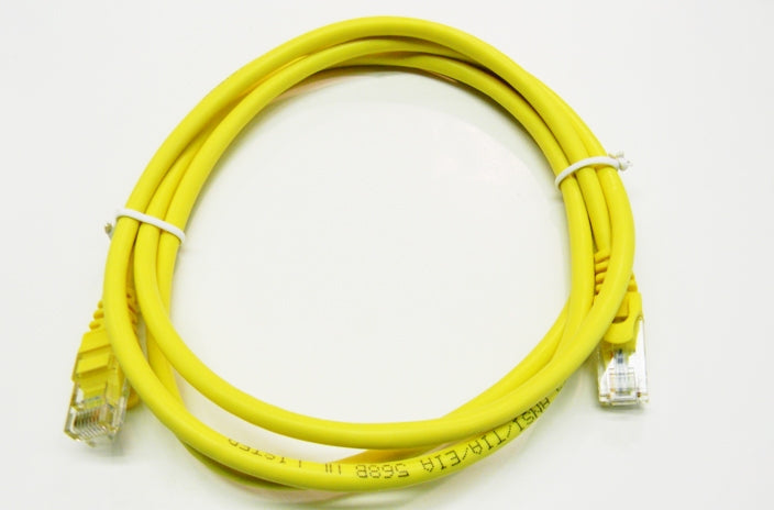 Datcom Realm Ethernet Cat5e yellow patch cable x 5 feet