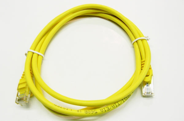 Datcom Realm Ethernet Cat5e yellow patch cable x 5 feet
