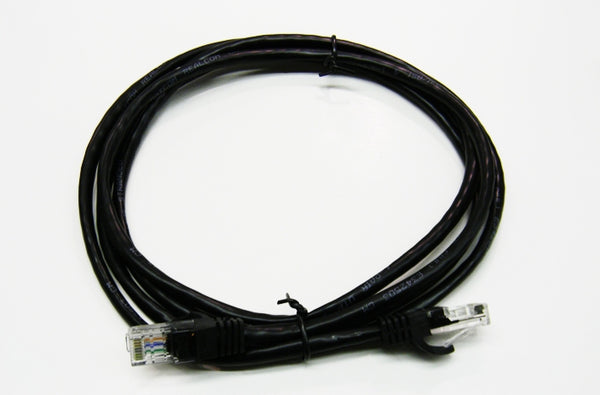 Datcom Realm Ethernet Cat5e black patch cable x 6 feet
