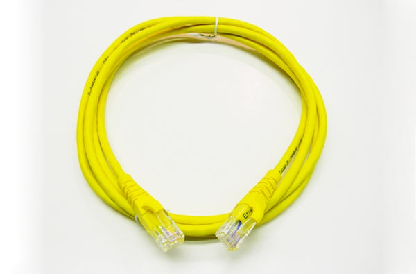 Datcom Realm Ethernet Cat5e yellow patch cable x 6 feet