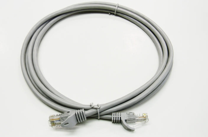 Datcom Realm Ethernet Cat5e grey patch cable x 6 feet