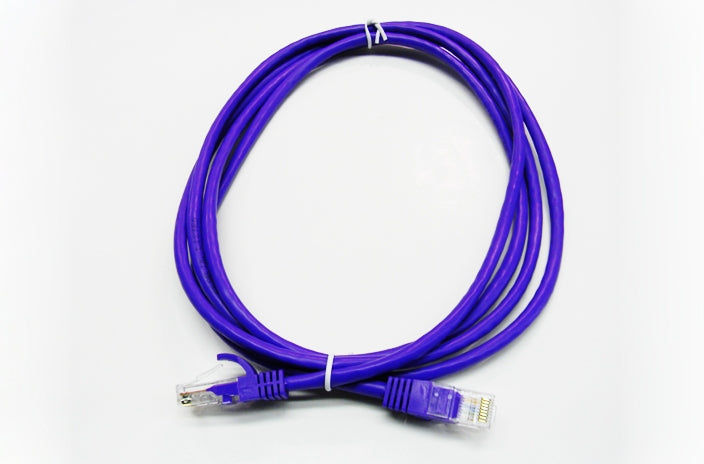Datcom Realm Ethernet Cat5e purple patch cable x 4 feet