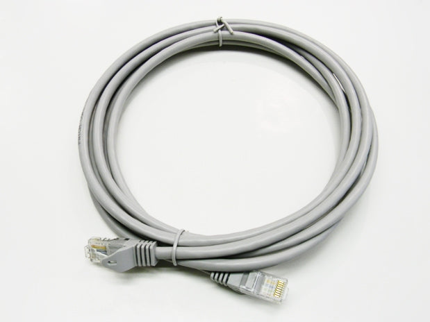 Datcom Realm Ethernet Cat5e grey patch cable x 10 feet
