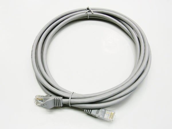 Datcom Realm Ethernet Cat5e grey patch cable x 10 feet
