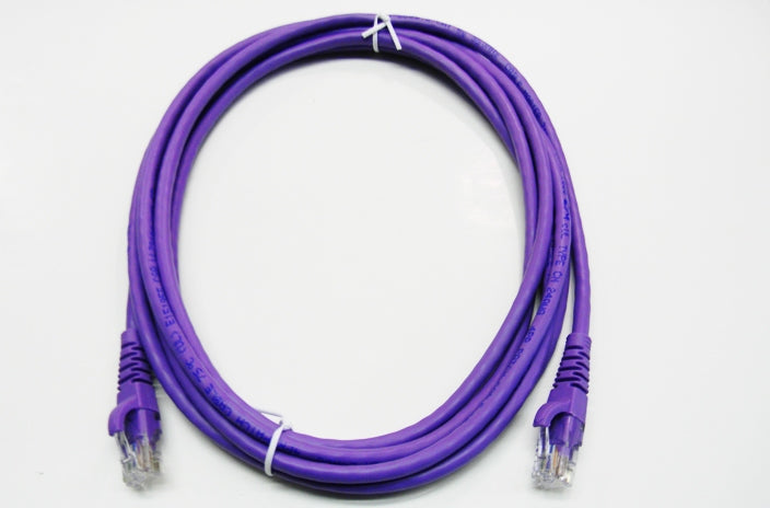 Datcom Realm Ethernet Cat5e purple patch cable x 10 feet