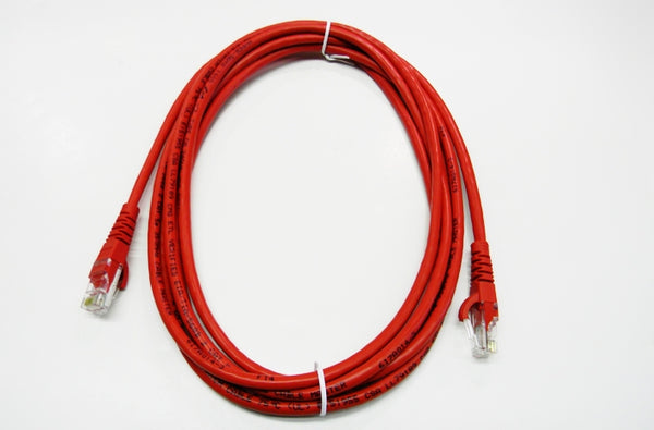 Datcom Realm Ethernet Cat5e red patch cable x 35 feet
