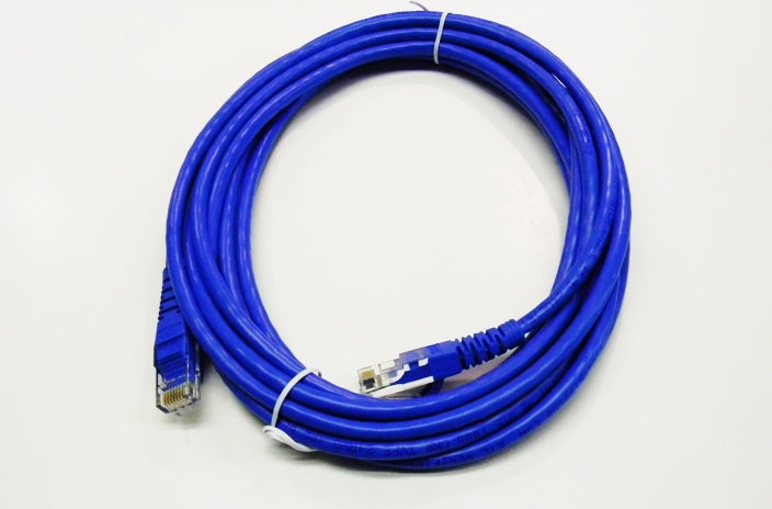 Datcom Realm Ethernet Cat5e blue patch cable x 14 feet