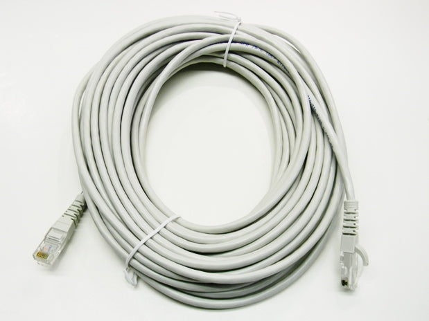 Datcom Realm Ethernet Cat5e grey patch cable x 75 feet