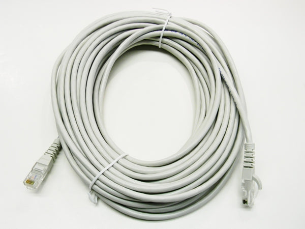Datcom Realm Ethernet Cat5e grey patch cable x 50 feet