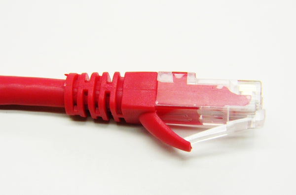 Datcom Realm Ethernet Cat6 red patch cable x 15 feet