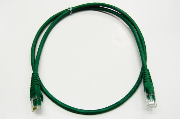 Datcom Realm Ethernet Cat6 green patch cable x 4 feet