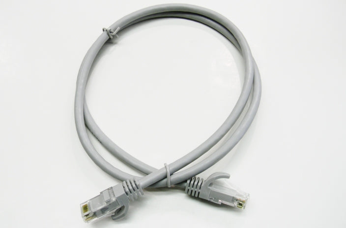 Datcom Realm Ethernet Cat6 grey patch cable x 4 feet