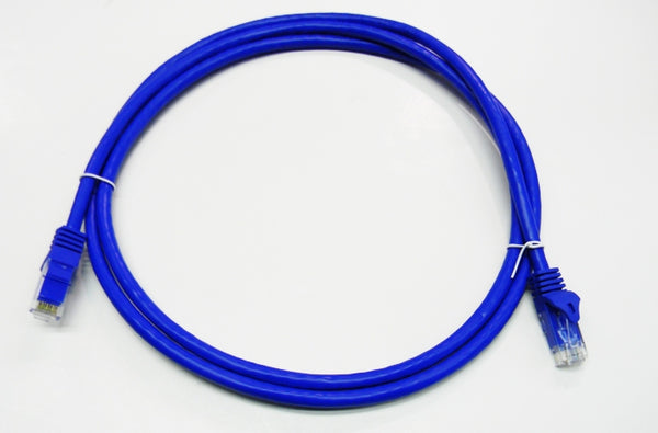 Datcom Realm Ethernet Cat6 blue patch cable x 5 feet