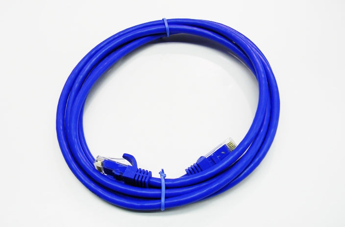 Datcom Realm Ethernet Cat6 blue patch cable x 6 feet