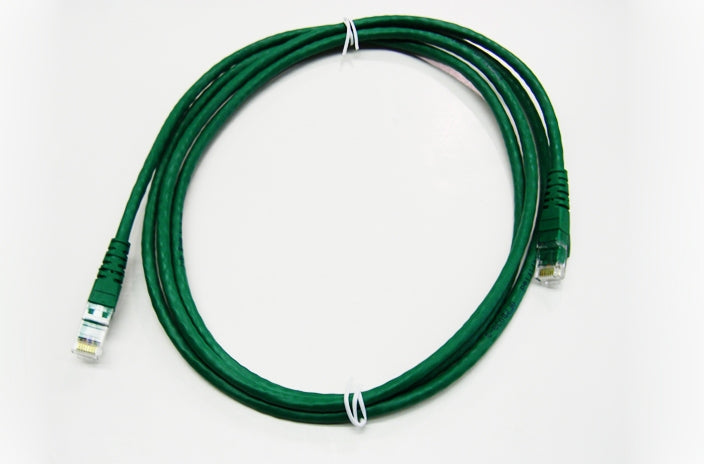 Datcom Realm Ethernet Cat6 green patch cable x 7 feet