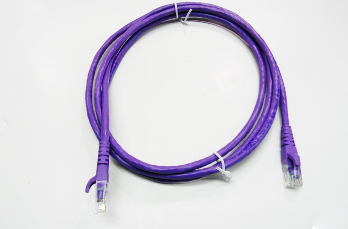 Datcom Realm Ethernet Cat6 purple patch cable x 7 feet