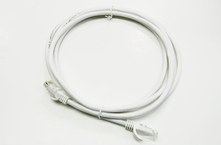 Datcom Realm Ethernet Cat6 white patch cable x 6 feet