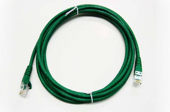 Datcom Realm Ethernet Cat6 green patch cable x 15 feet