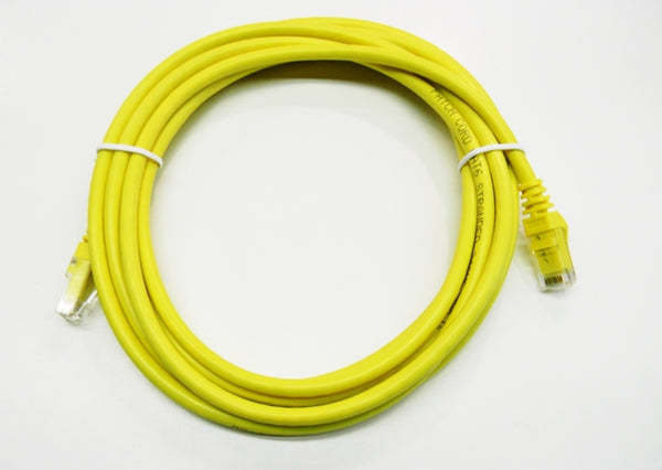 Datcom Realm Ethernet Cat6 yellow patch cable x 10 feet