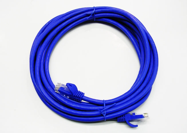 Datcom Realm Ethernet Cat6 blue patch cable x 25 feet