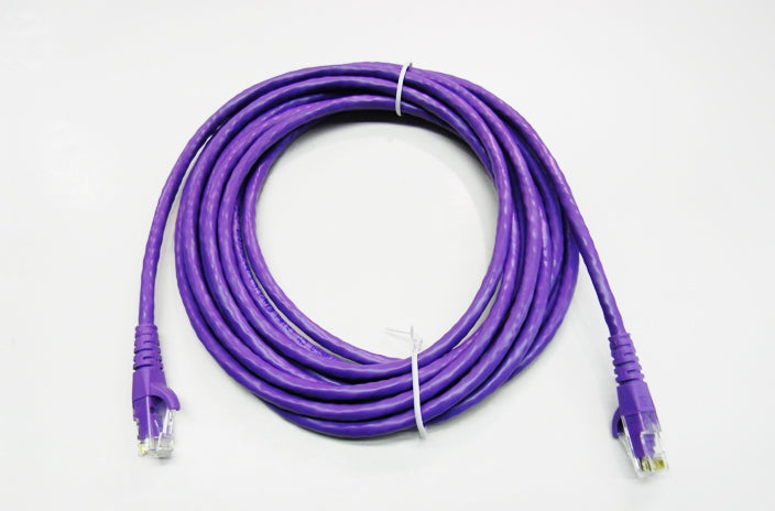Datcom Realm Ethernet Cat6 purple patch cable x 20 feet