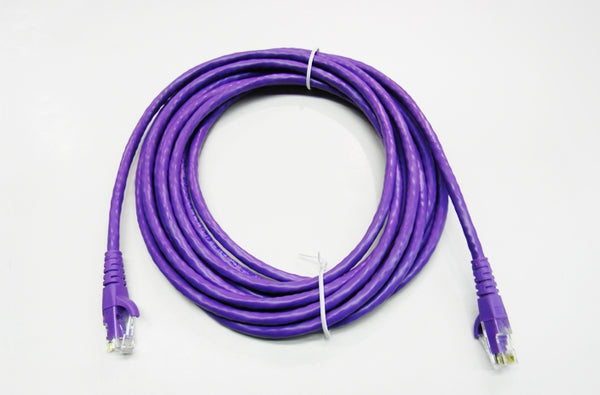 Datcom Realm Ethernet Cat6 purple patch cable x 20 feet