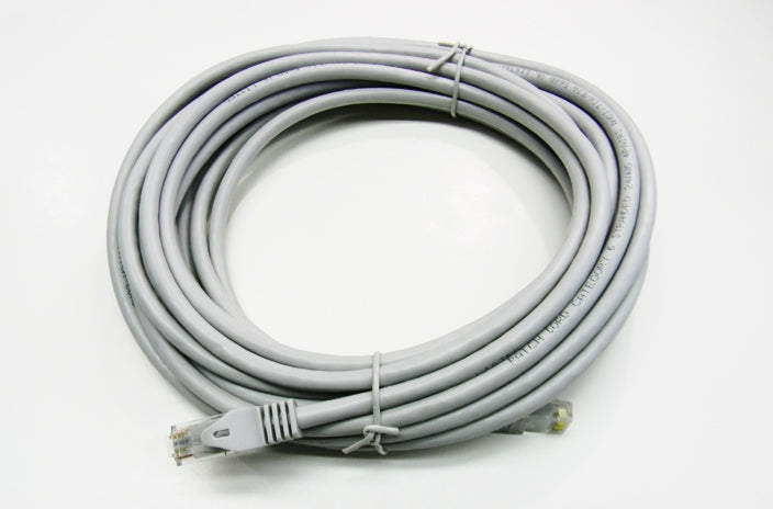 Datcom Realm Ethernet Cat6 grey patch cable x 30 feet