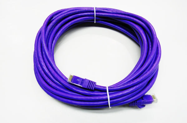 Datcom Realm Ethernet Cat6 purple patch cable x 25 feet