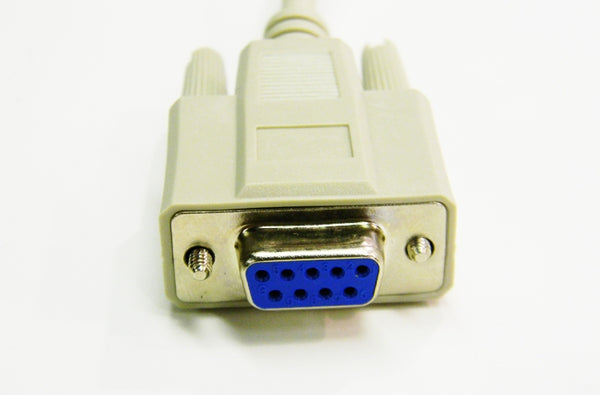 Datcom Realm DB9 f/f null modem cable assembly x 6 feet