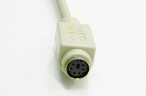 Datcom Realm PS2 6 pin mini din male to female cable x 10 feet
