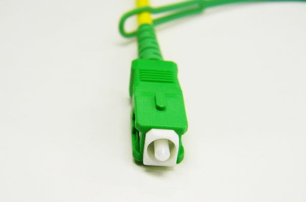 Datcom Assured SC APC OS2 SM 3mm fiber patch cord x 3.3ft