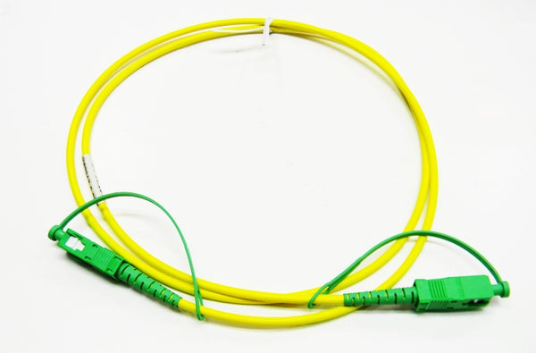Datcom Assured SC APC OS2 SM 3mm fiber patch cord x 3.3ft
